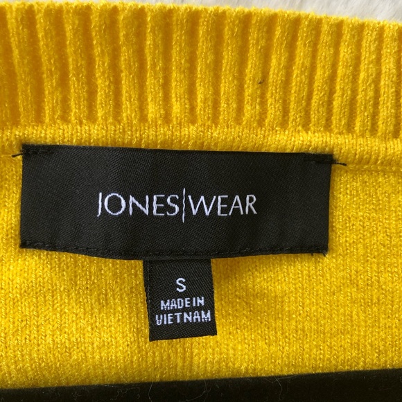 Jones Wear Tops Jones Wear Bright Yellow Professional Tops Set